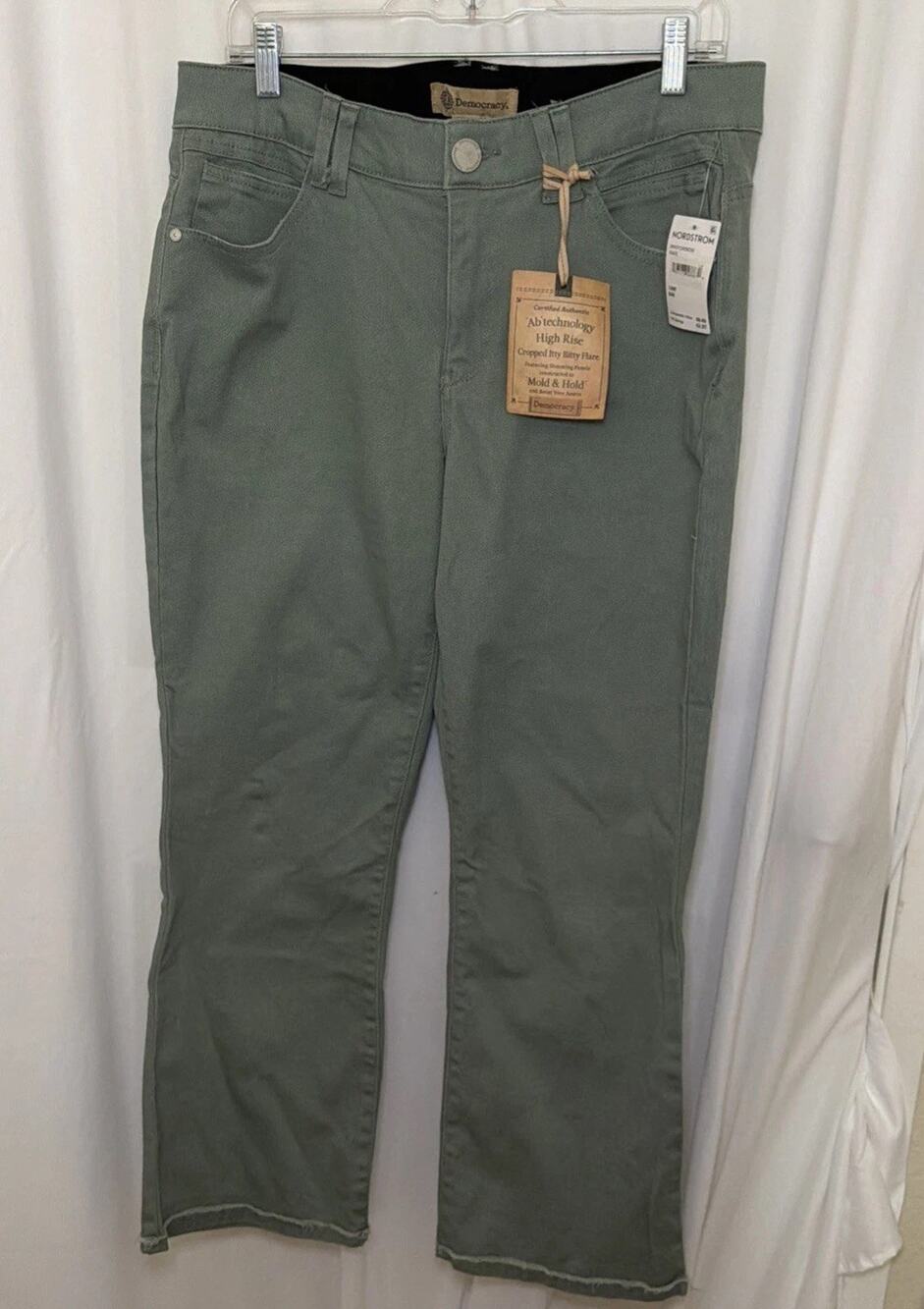 NWT Democracy Jeans 14W An Technology Skyrise Booty Lift High Rise Wide Leg